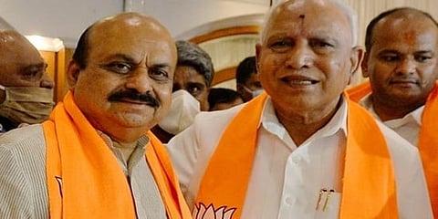 ಸಿಎಂ ಬೊಮ್ಮಾಯಿ ಮತ್ತು ಬಿ ಎಸ್ ಯಡಿಯೂರಪ್ಪ