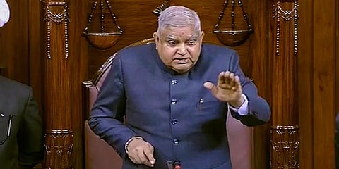 ರಾಜ್ಯಸಭೆಯ ಸಭಾಪತಿ ಜಗದೀಪ್ ಧನಕರ್