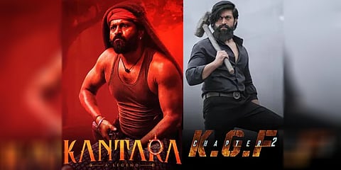 ಕಾಂತಾರ - ಕೆಜಿಎಫ್ 2 ಪೋಸ್ಟರ್
