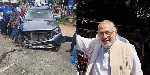ಕಾರು ಅಪಘಾತ, ಪ್ರಹ್ಲಾದ್ ಮೋದಿ