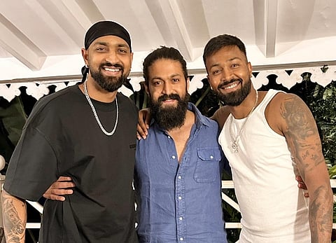 KGF 3: ಕೆಜಿಎಫ್ ಸ್ಟಾರ್ ಯಶ್ ಭೇಟಿ ಮಾಡಿದ ಕ್ಯಾಪ್ಟನ್ ಹಾರ್ದಿಕ್, ಕೃನಾಲ್ ಪಾಂಡ್ಯ!