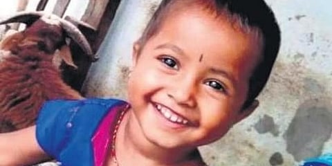 ಮೃತ ಬಾಲಕಿ ಸುರಕ್ಷಿತಾ.