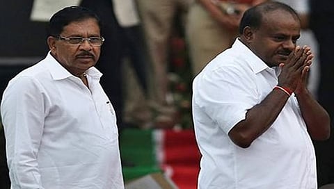 ಪರಮೇಶ್ವರ್ ಮತ್ತು ಎಚ್ .ಡಿ ಕುಮಾರಸ್ವಾಮಿ