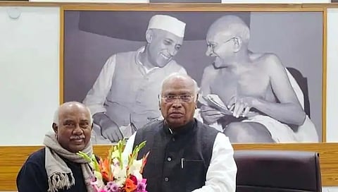 ಖರ್ಗೆ ಭೇಟಿ ಮಾಡಿದ ವಿಶ್ವನಾಥ್