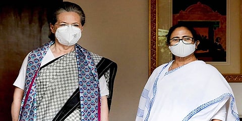 ಸೋನಿಯಾ ಗಾಂಧಿ, ಮಮತಾ ಬ್ಯಾನರ್ಜಿ