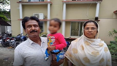 ಜೈವಿಕ ತಾಯಿಯ ಮಡಿಲು ಸೇರಿದ ಮಗು