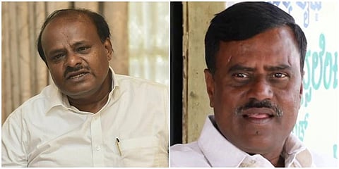 ಹೆಚ್ ಡಿ ಕುಮಾರಸ್ವಾಮಿ, ಗುಬ್ಬಿ ಶ್ರೀನಿವಾಸ್