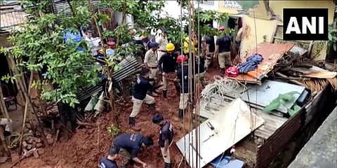 ಭೂ ಕುಸಿತವಾಗಿರುವ ಸ್ಥಳದ ಚಿತ್ರ