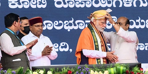 ಮೈಸೂರಿನಲ್ಲಿ ಪ್ರಧಾನಿ ಮೋದಿ
