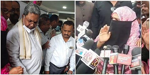 ಬಾದಾಮಿಯಲ್ಲಿ ಗಾಯಾಳುಗಳನ್ನು ವಿಚಾರಿಸಿದ ಸಿದ್ದರಾಮಯ್ಯ, ಹಣ ಎಸೆದ ಮುಸ್ಲಿಂ ಮಹಿಳೆ