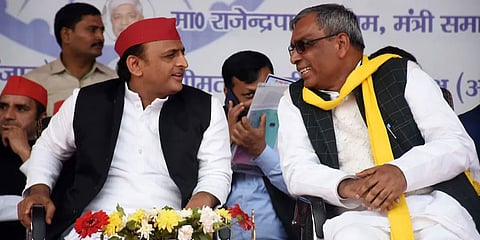 ರಾಜ್ ಭರ್ ಮತ್ತು ಅಖಿಲೇಶ್ ಯಾದವ್