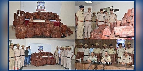 ರಕ್ತ ಚಂದನ‌ ವಶಕ್ಕೆ