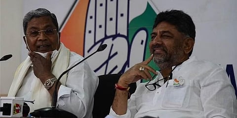 ಸಿದ್ದರಾಮಯ್ಯ, ಡಿ ಕೆ ಶಿವಕುಮಾರ್(ಸಂಗ್ರಹ ಚಿತ್ರ)