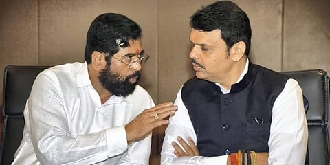 ಮಹಾರಾಷ್ಟ್ರ ಸಿಎಂ ಏಕನಾಥ್ ಶಿಂಧೆ, ಡಿಸಿಎಂ ಫಡ್ನವಿಸ್