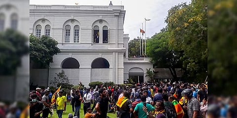 ಶ್ರೀಲಂಕಾದಲ್ಲಿ ಪ್ರತಿಭಟನೆ