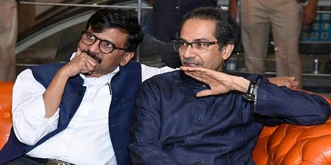 ಸಂಜಯ್ ರಾವುತ್ - ಉದ್ಧವ್ ಠಾಕ್ರೆ (ಪಿಟಿಐ ಚಿತ್ರ)