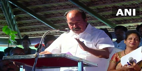 ವೀರಪ್ಪ ಮೊಯ್ಲಿ (ಎಎನ್ಐ ಚಿತ್ರ)