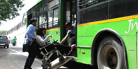 ವಿಶೇಷ ಚೇತನ ಸ್ನೇಹಿ ಬಸ್ ವ್ಯವಸ್ಥೆ (ಸಂಗ್ರಹ ಚಿತ್ರ)