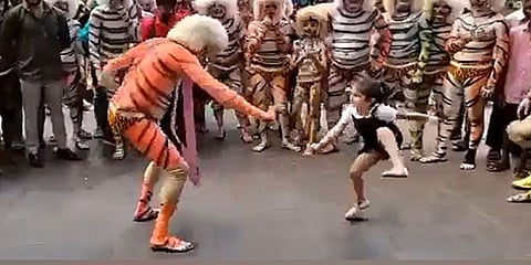 ಬಾಲಕಿಯ ನೃತ್ಯದ ವಿಡಿಯೋ