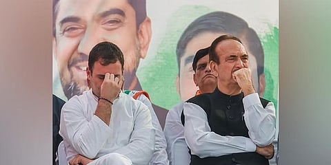 ರಾಹುಲ್ ಗಾಂಧಿ - ಗುಲಾಂ ನಬಿ ಆಜಾದ್
