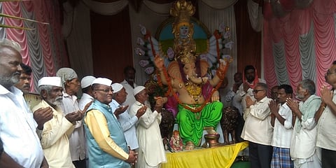 ಗದಗ ಪಟ್ಟಣದ ಕಳಸಾಪುರ ಗ್ರಾಮದಲ್ಲಿ ಹಿಂದೂ-ಮುಸ್ಲಿ ಮರಿಂದ ಗಣೇಶ ಹಬ್ಬ ಆಚರಣೆ (ಸಂಗ್ರಹ ಚಿತ್ರ)