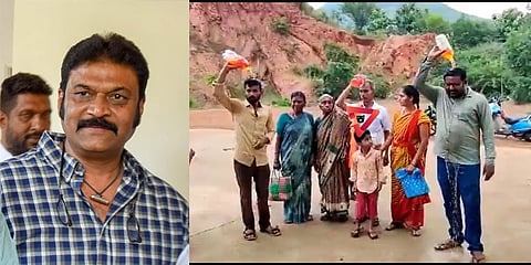 ಪೆಟ್ರೋಲ್ ಸುರಿದುಕೊಂಡ ಕುಟುಂಬ