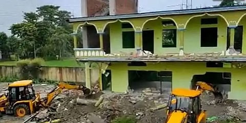 ಮದರಸಾ ನೆಲಸಮ