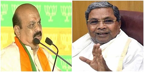 ಸಿಎಂ ಬೊಮ್ಮಾಯಿ-ಸಿದ್ದರಾಮಯ್ಯ(ಸಂಗ್ರಹ ಚಿತ್ರ)
