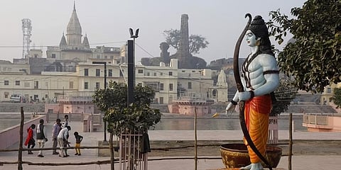 ಅಯೋಧ್ಯ ರಾಮ ಮಂದಿರದ ಪ್ರದೇಶ (ಸಂಗ್ರಹ ಚಿತ್ರ)