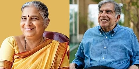ಸುಧಾ ಮೂರ್ತಿ - ರತನ್ ಟಾಟಾ