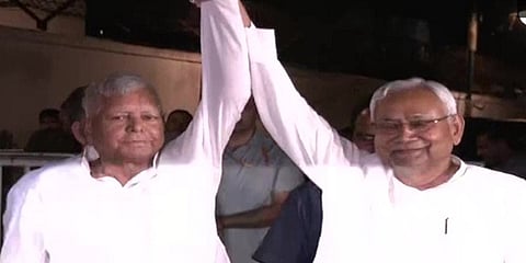 ಲಾಲು ಪ್ರಸಾದ್ ಯಾದವ್, ನಿತೀಶ್ ಕುಮಾರ್