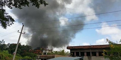 ಕಾರ್ಖಾನೆಯಲ್ಲಿ ಕೆಮಿಕಲ್ ಸ್ಫೋಟ