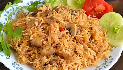 ಮಶ್ರೂಮ್ ಬಿರಿಯಾನಿ
