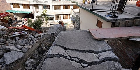 ಜೋಶಿಮಠದಲ್ಲಿ ಭೂಕುಸಿತ
