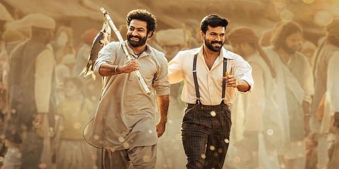 ಆರ್ ಆರ್ ಆರ್ ಚಿತ್ರದ ಫೋಸ್ಟರ್