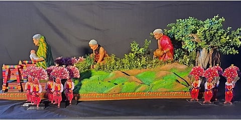 ಕರ್ನಾಟಕದ ನಾರಿಶಕ್ತಿ ಸ್ತಬ್ಧ ಚಿತ್ರ