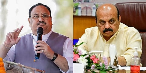 ಜೆಪಿ ನಡ್ಡ- ಸಿಎಂ ಬಸವರಾಜ ಬೊಮ್ಮಾಯಿ