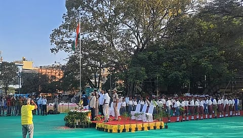 ಧ್ವಜಾರೋಹಣ ನೆರವೇರಿಸಿದ ಬೆಂಗಳೂರು ಉತ್ತರ ಉಪವಿಭಾಗ ಅಧಿಕಾರಿ ಡಾ.ಎಂಜೆ ಶಿವಣ್ಣ.