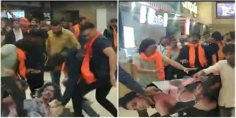 ಪಠಾಣ್ ಚಿತ್ರದ ಪ್ರಚಾರದ ವೇಳೆ ಹಿಂದೂ ಗುಂಪಿನಿಂದ ದಾಳಿ
