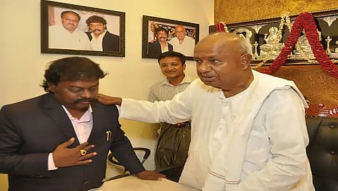 ಶರವಣ ಮತ್ತು ಎಚ್ ಡಿ ದೇವೇಗೌಡ