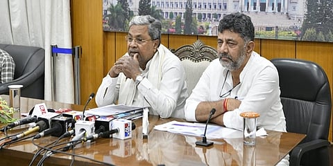ಸಿಎಂ ಸಿದ್ದರಾಮಯ್ಯ, ಡಿಸಿಎಂ ಡಿಕೆ ಶಿವಕುಮಾರ್ ಸುದ್ದಿಗೋಷ್ಠಿ