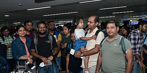 ಇಸ್ರೇಲ್ ನಿಂದ ಬಂದ ಭಾರತೀಯರು