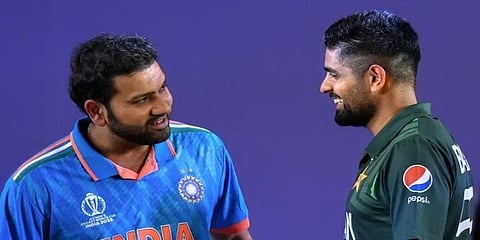 ರೋಹಿತ್ ಶರ್ಮಾ ಹಾಗೂ ಬಾಬರ್