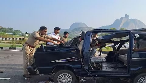 ಅಪಘಾತ ಇಬ್ಬರ ಸಾವು