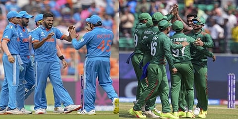 ಭಾರತ- ಬಾಂಗ್ಲಾ ಆಟಗಾರರ ಸಾಂದರ್ಭಿಕ ಚಿತ್ರ
