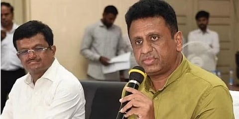 ಸಚಿವ ಸುಧಾಕರ್.