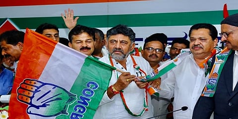ಎಂಸಿ ಅಶ್ವಥ್ ಅವರನ್ನು ಪಕ್ಷಕ್ಕೆ ಬರಮಾಡಿಕೊಂಡ ಡಿಕೆ ಶಿವಕುಮಾರ್