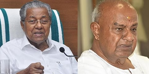 ಪಿಣರಾಯಿ ವಿಜಯನ್ - ಎಚ್‌ಡಿ ದೇವೇಗೌಡ