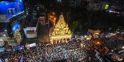 ದುರ್ಗಾ ಪಂಡಾಲ್ ನಲ್ಲಿ ಕಾಲ್ತುಳಿತ