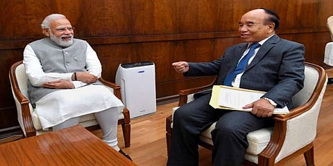 ಪ್ರಧಾನಿ ಮೋದಿ, ಮಿಜೋರಾಂ ಮುಖ್ಯಮಂತ್ರಿ